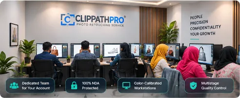 ClipPathPro In-House Photo Retouching Studio Atelier