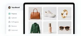 White-label agency portal dashboard interface
