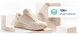 Sneaker product editing batch delivery stage proof