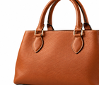 Cognac Leather Handbag Thumbnail