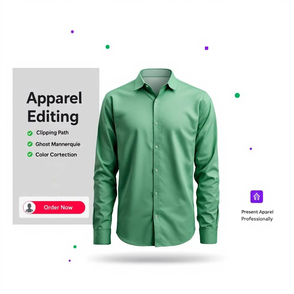 E-commerce photo editing