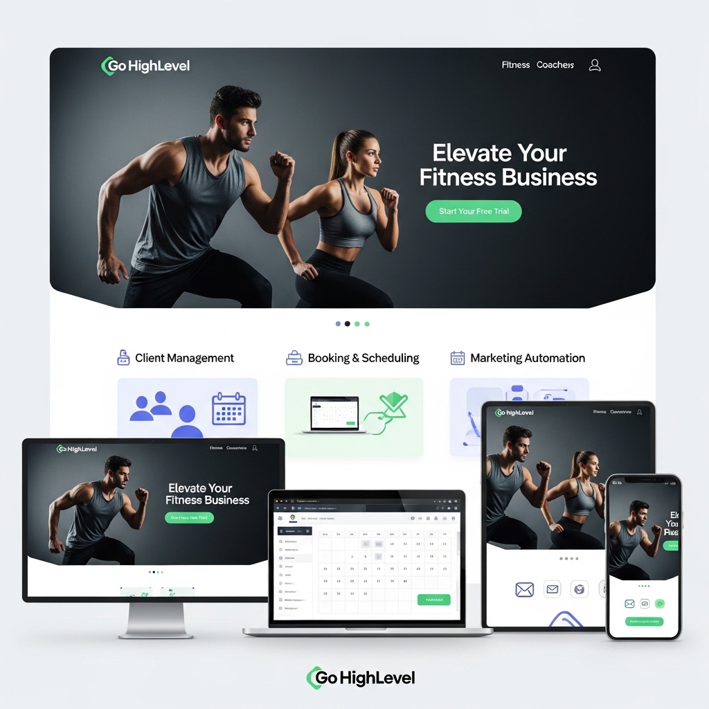 Go HighLevel Website Design for Fitness Coaches and Gyms