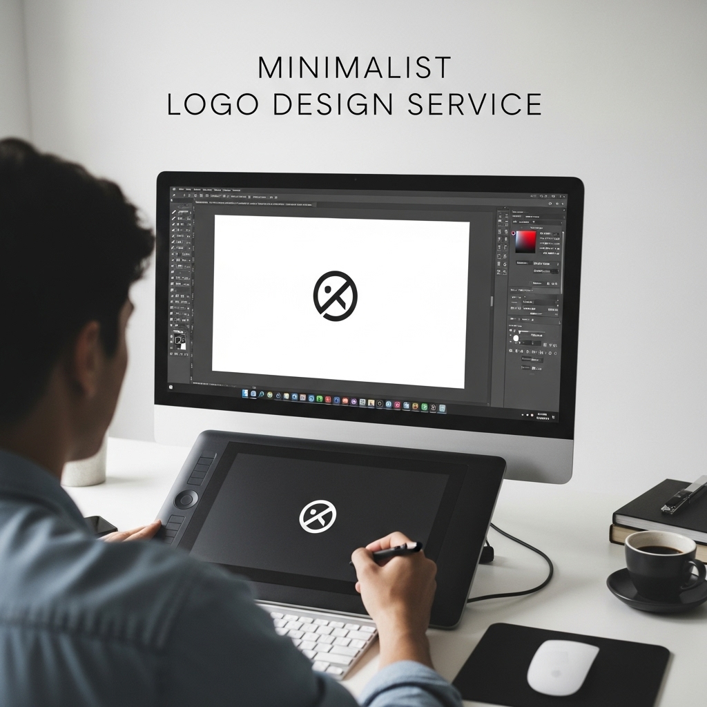 minimalist logo design, simple logo design service, clean logo designer, professional minimal logo, brand identity design, Seller Listing Pro, AI-free logo design, modern logo design, custom logo from Bangladesh, human-crafted logo