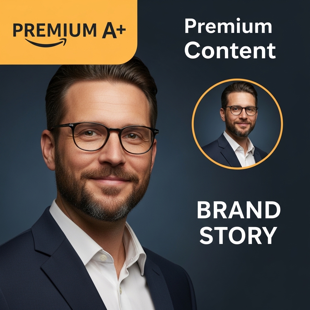 Amazon Premium A+ Content, Amazon Brand Story modules, A+ Content design service, Amazon Enhanced Brand Content, Seller Listing Pro, premium Amazon listing design, human-crafted A+ content, AI-free Amazon content, brand storytelling on Amazon, Amazon conversion optimization