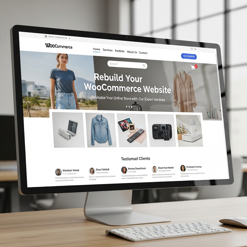 Professional WooCommerce Website Rebuild Service