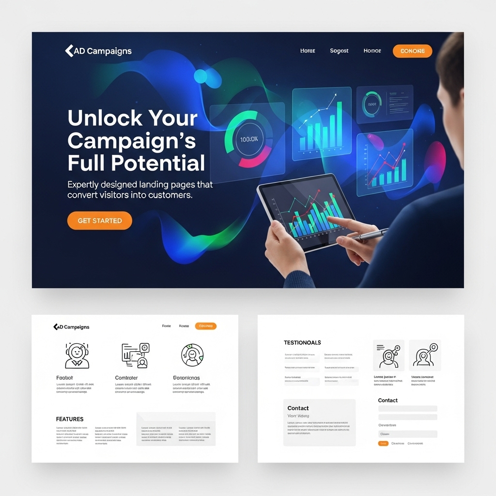 High-Converting Landing Page Design for Ad Campaigns
