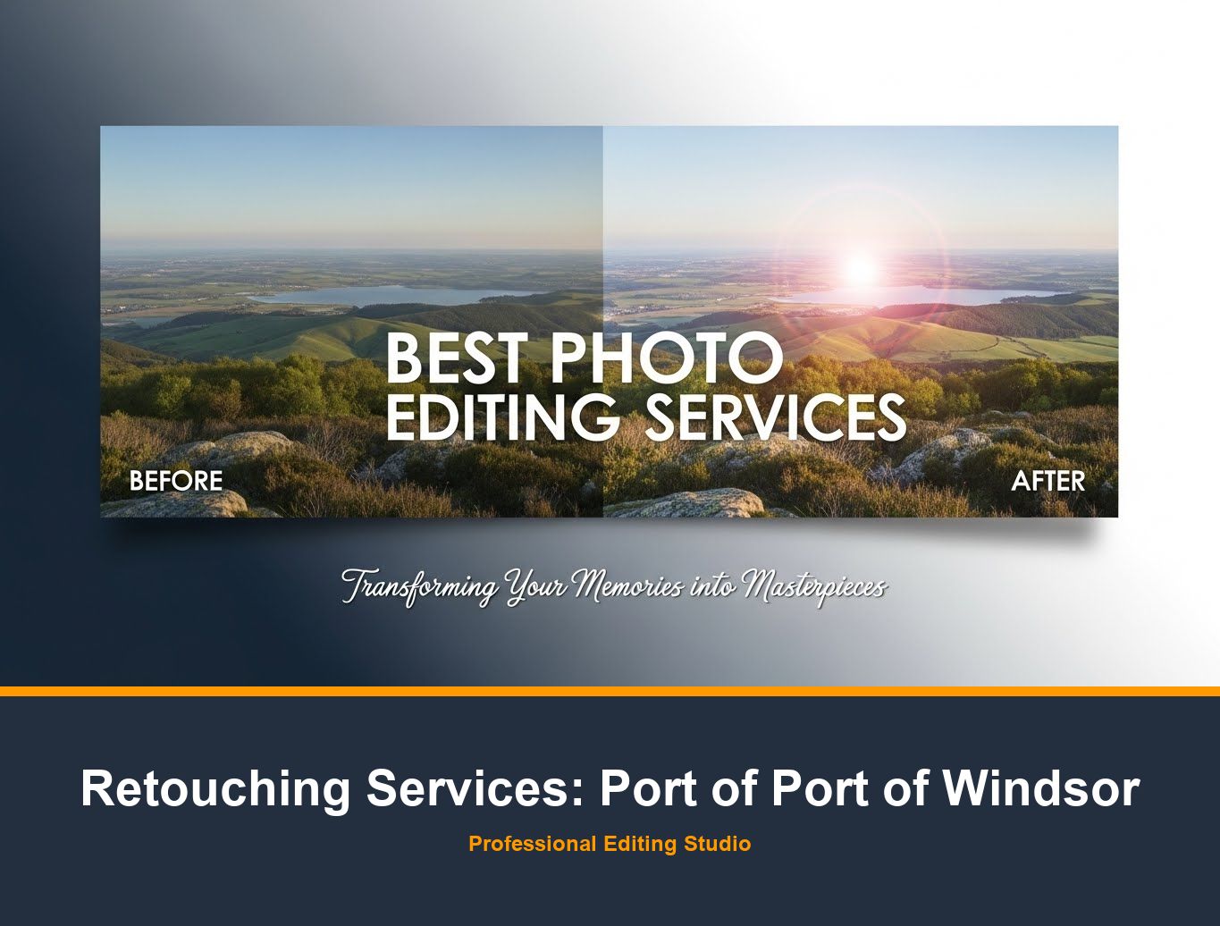 Car Photo Editing in Port of Port of Windsor