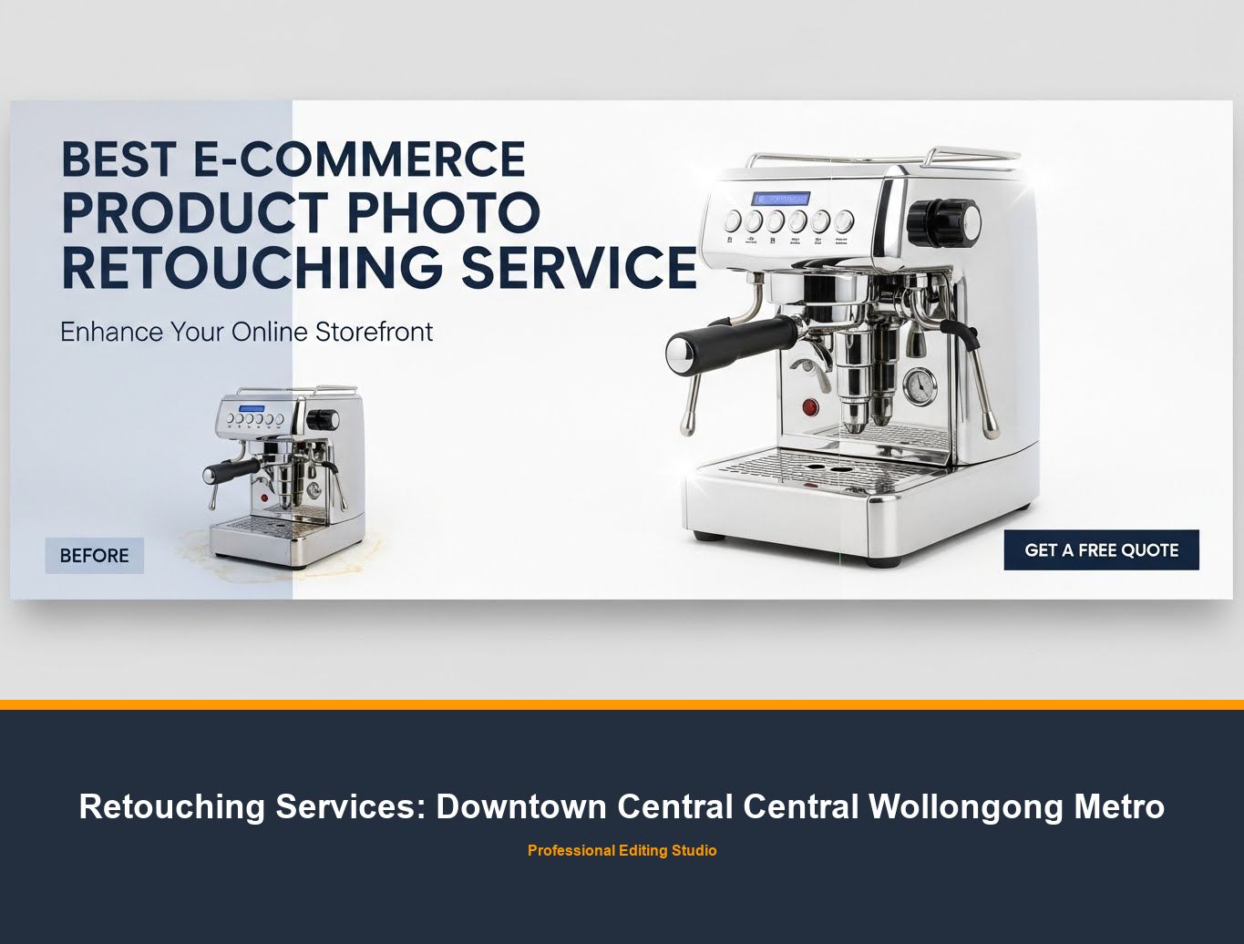 Clipping Path Service in Downtown Central Central Wollongong Metro
