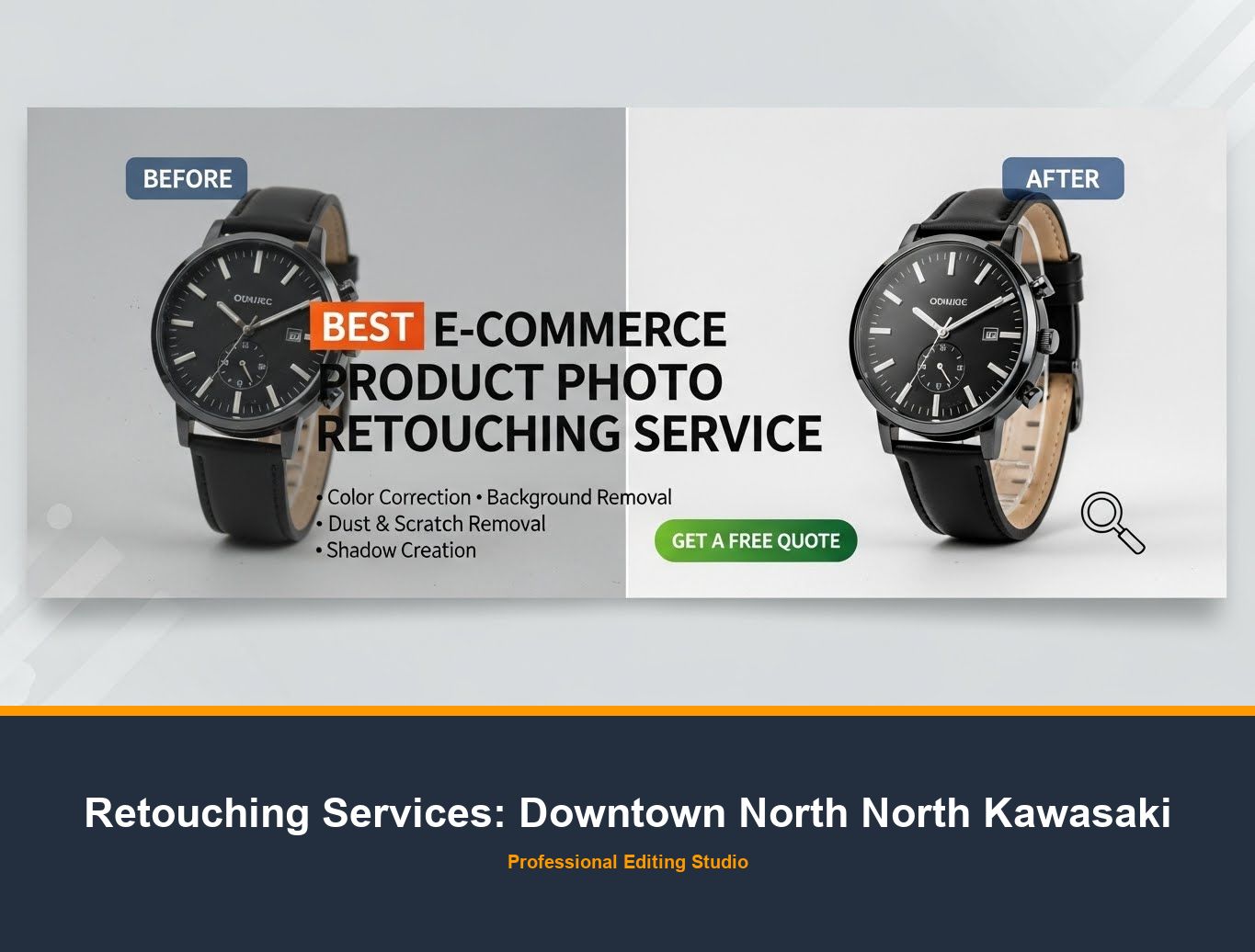 Clipping Path Service in Downtown North North Kawasaki