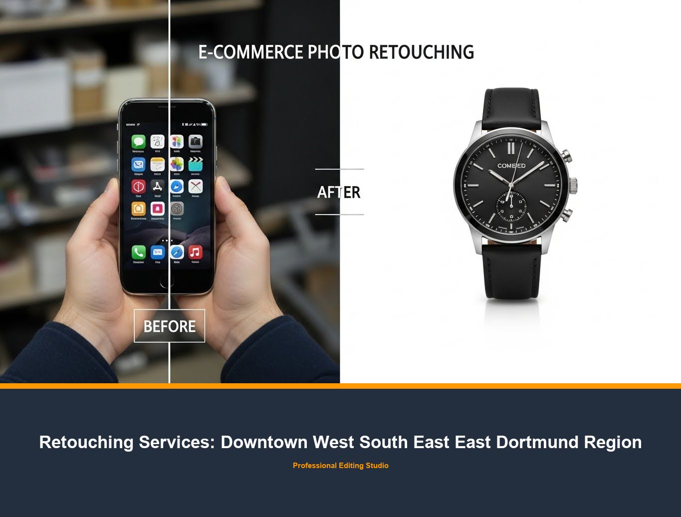 Clipping Path Service in Downtown West South East East Dortmund Region