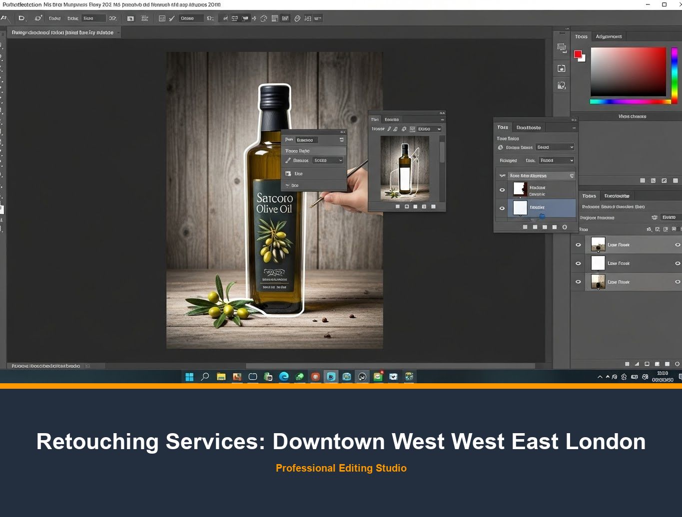 Clipping Path Service in Downtown West West East London