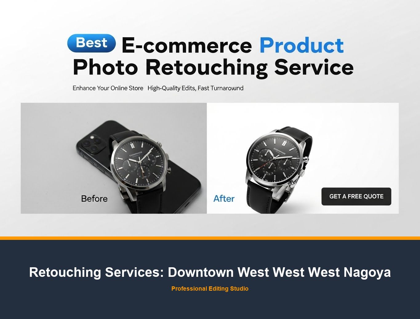 Clipping Path Service in Downtown West West West Nagoya