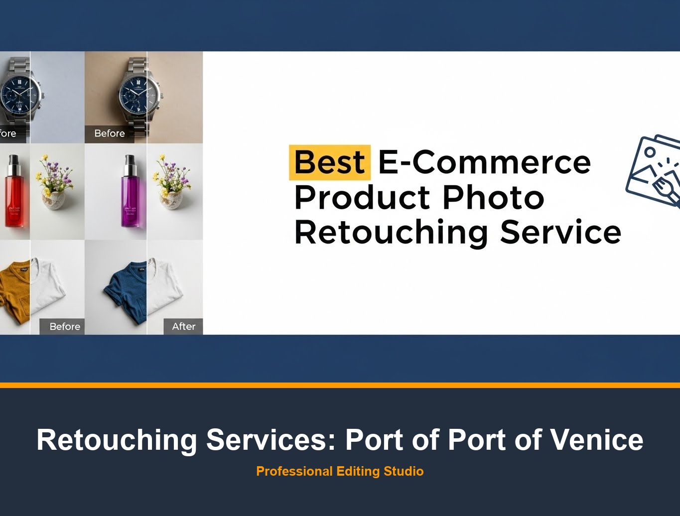 Clipping Path Service in Port of Port of Venice