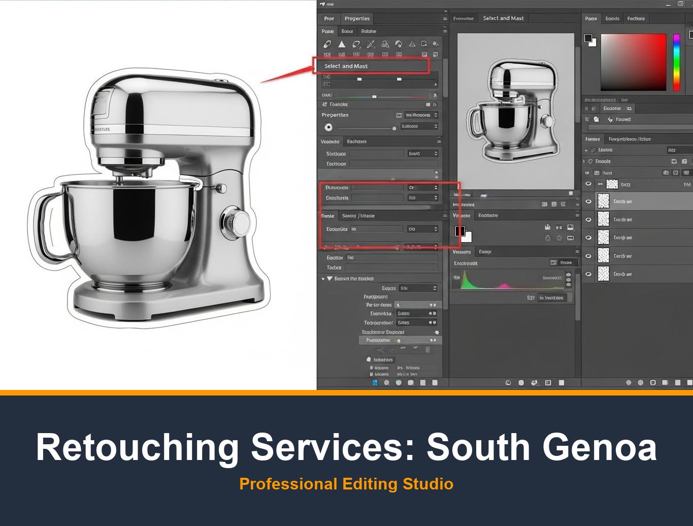 Clipping Path Service in South Genoa