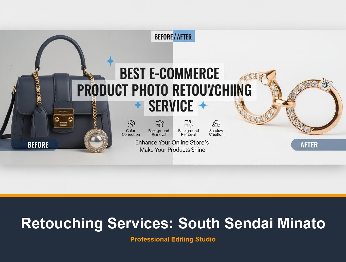 Clipping Path Service in South Sendai Minato