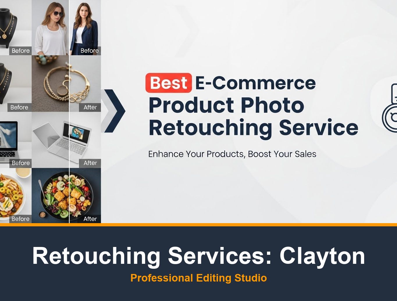 Ecommerce Photo Editing in Clayton