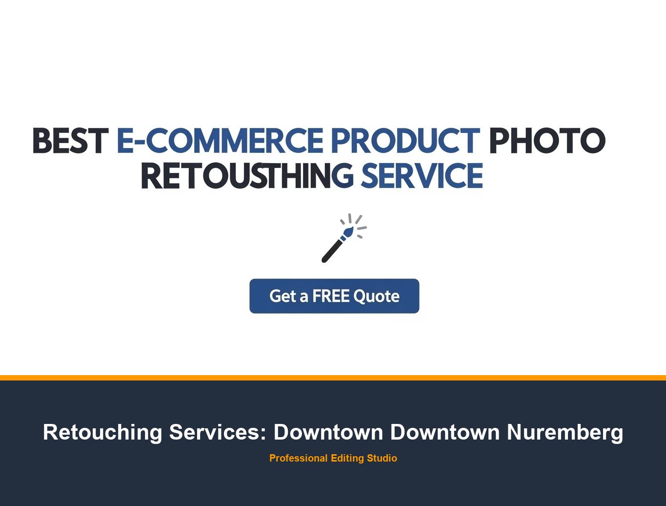 Ecommerce Photo Editing in Downtown Downtown Nuremberg