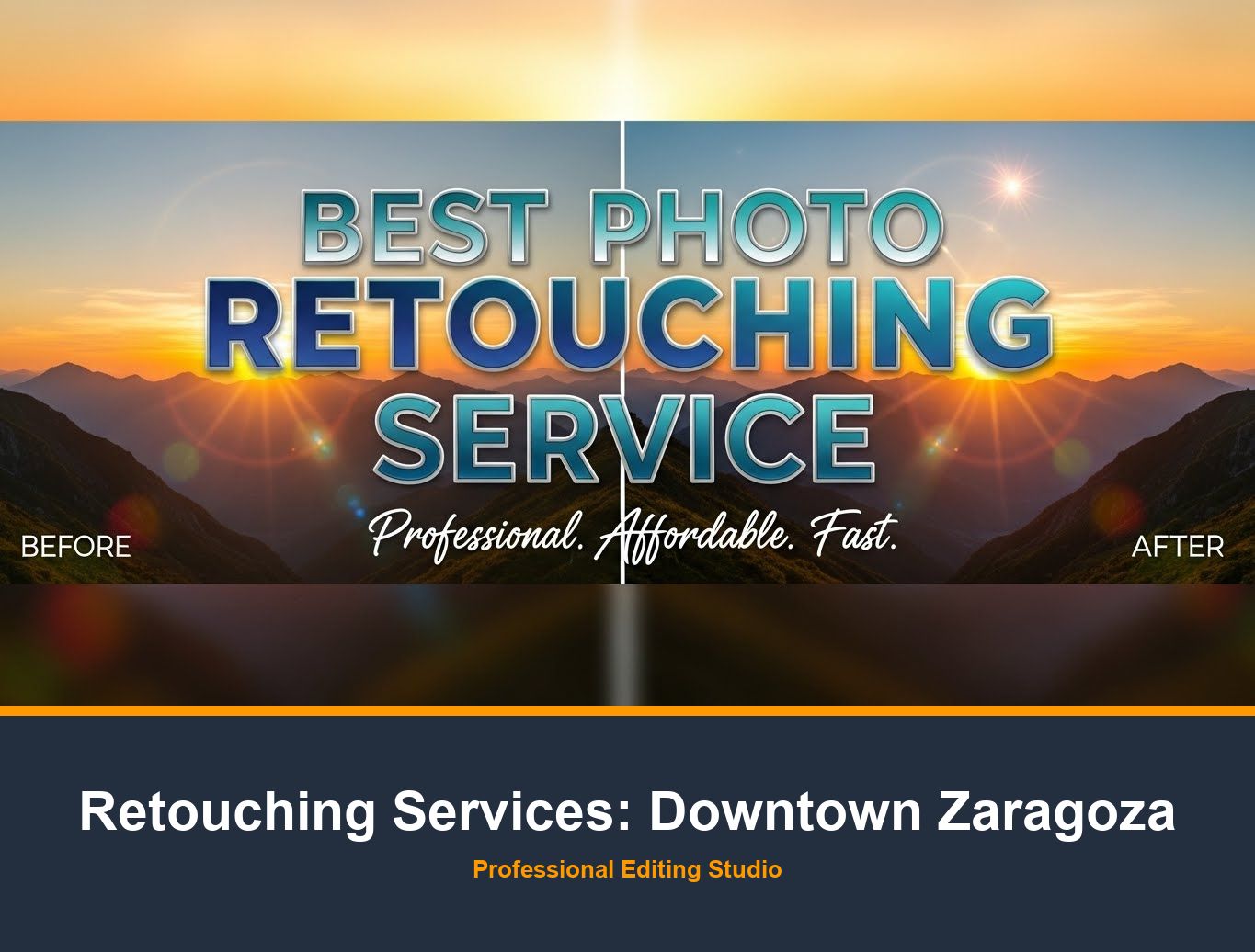 Ecommerce Photo Editing in Downtown Zaragoza
