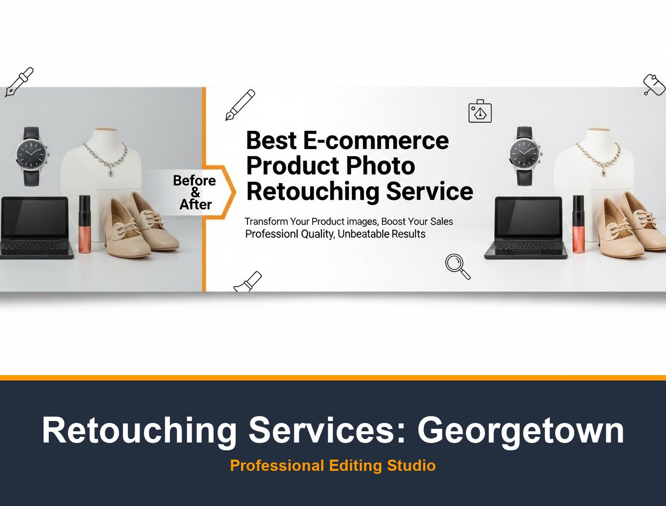 Ecommerce Photo Editing in Georgetown