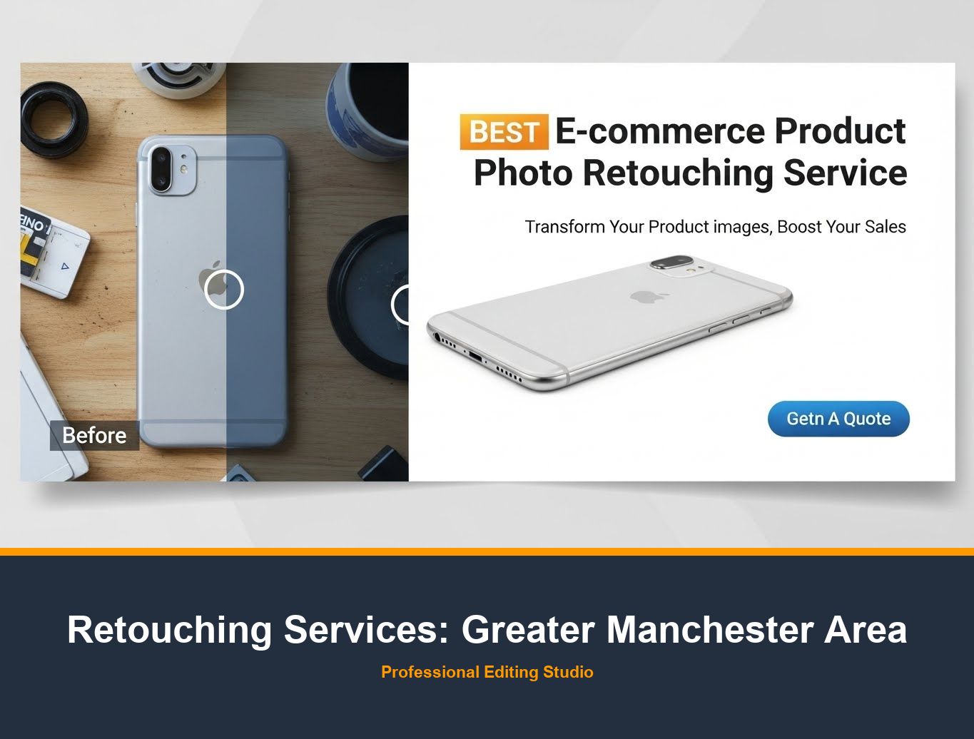 Ecommerce Photo Editing in Greater Manchester Area