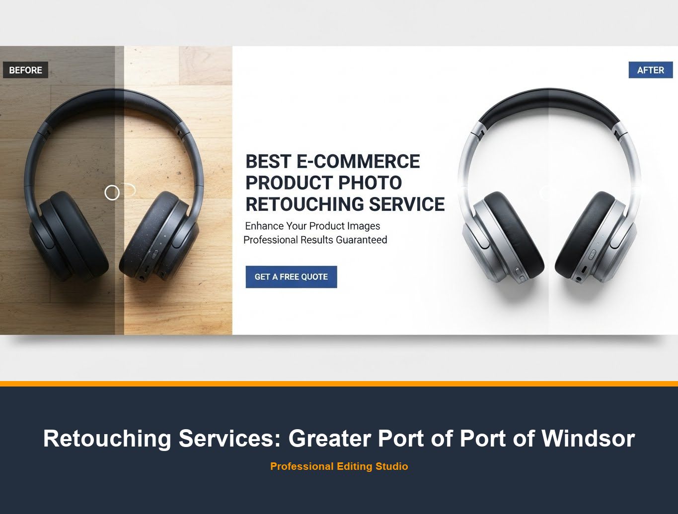 Ecommerce Photo Editing in Greater Port of Port of Windsor