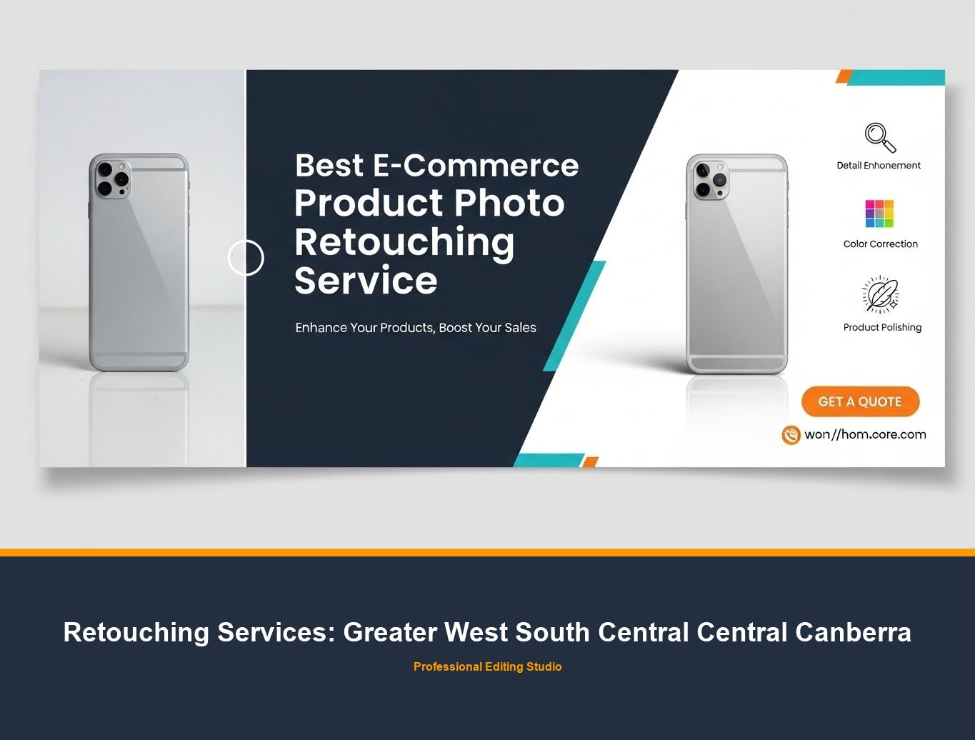 Ecommerce Photo Editing in Greater West South Central Central Canberra