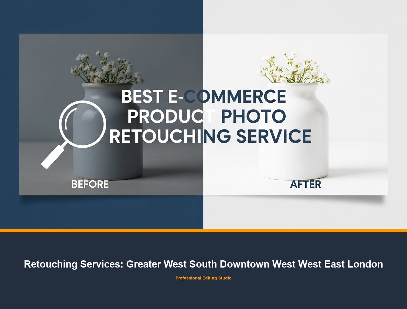 Ecommerce Photo Editing in Greater West South Downtown West West East London