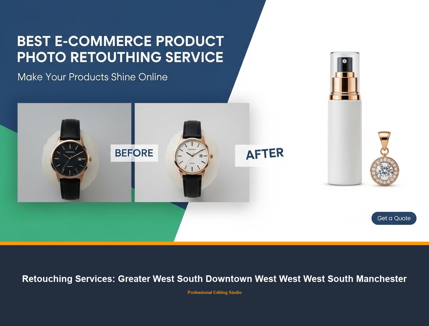 Ecommerce Photo Editing in Greater West South Downtown West West West South Manchester