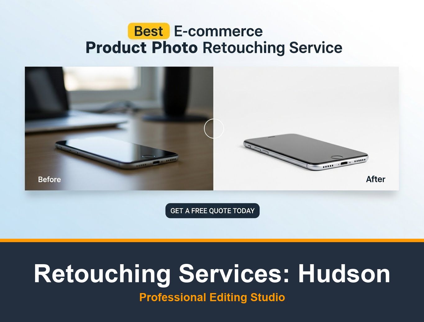 Ecommerce Photo Editing in Hudson