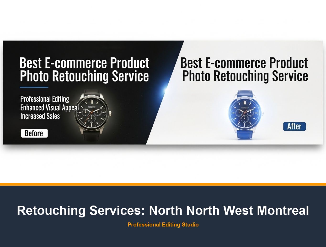 Ecommerce Photo Editing in North North West Montreal