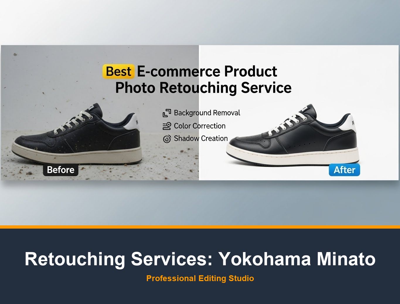 Ecommerce Photo Editing in Yokohama Minato