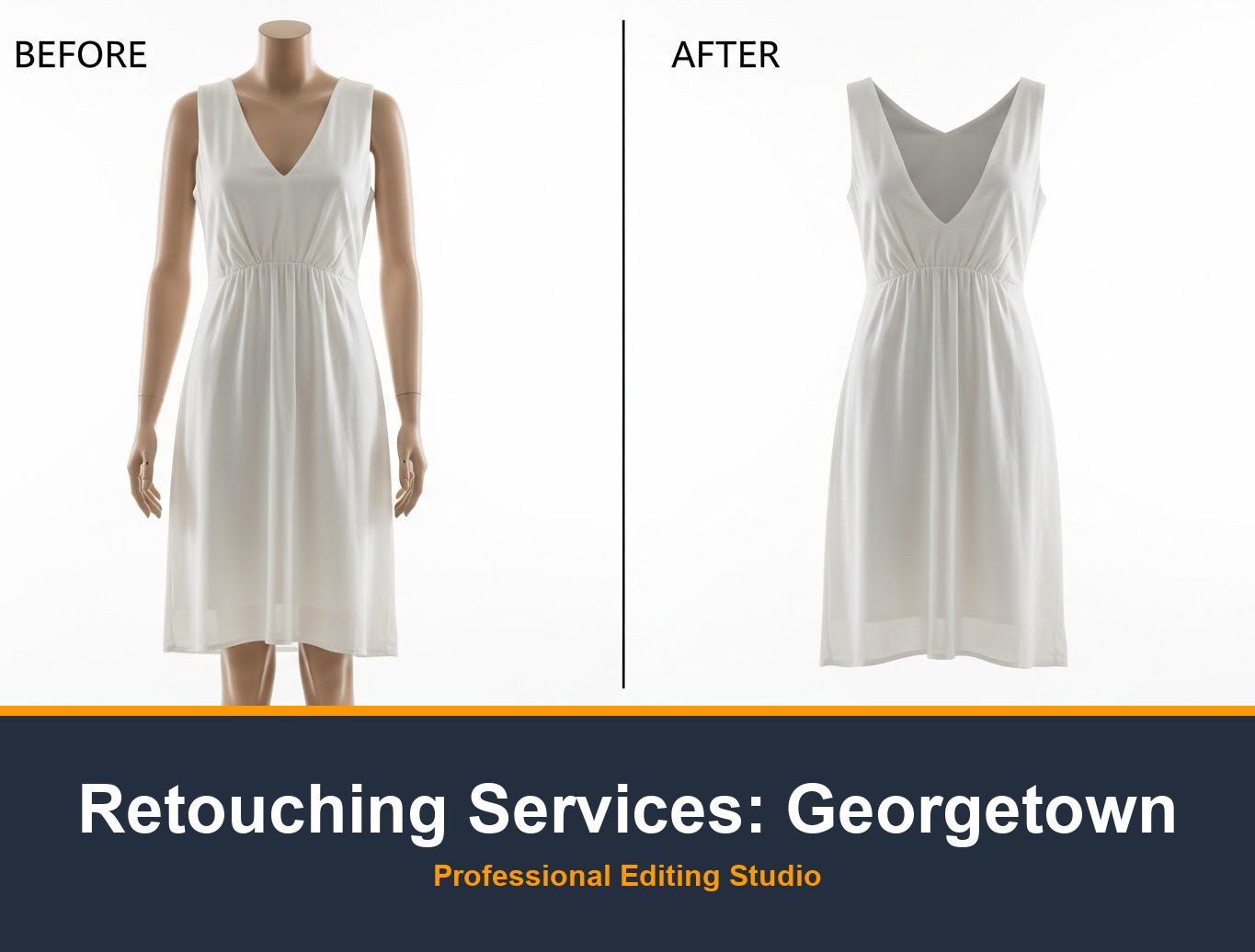 Ghost Mannequin Editing in Georgetown