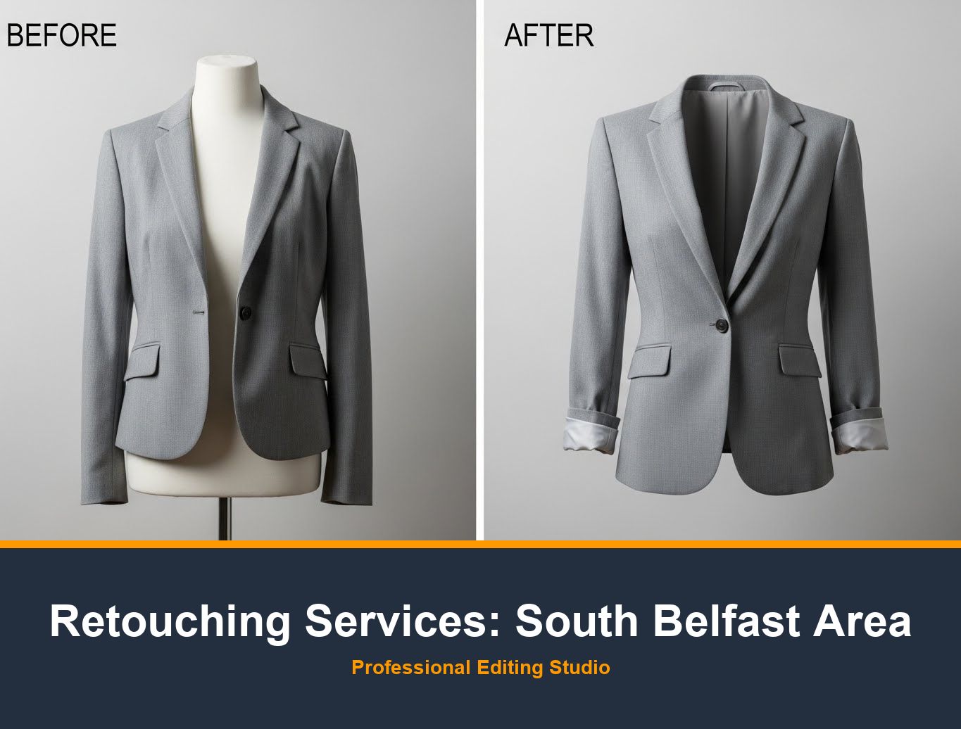 Ghost Mannequin Editing in South Belfast Area