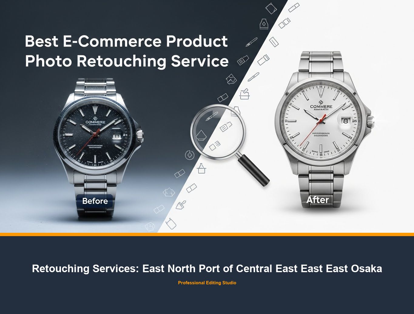 Jewelry Retouching in East North Port of Central East East East Osaka