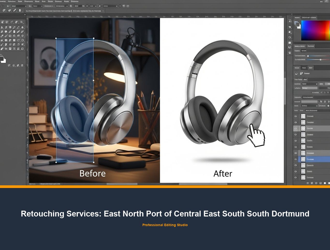 Jewelry Retouching in East North Port of Central East South South Dortmund