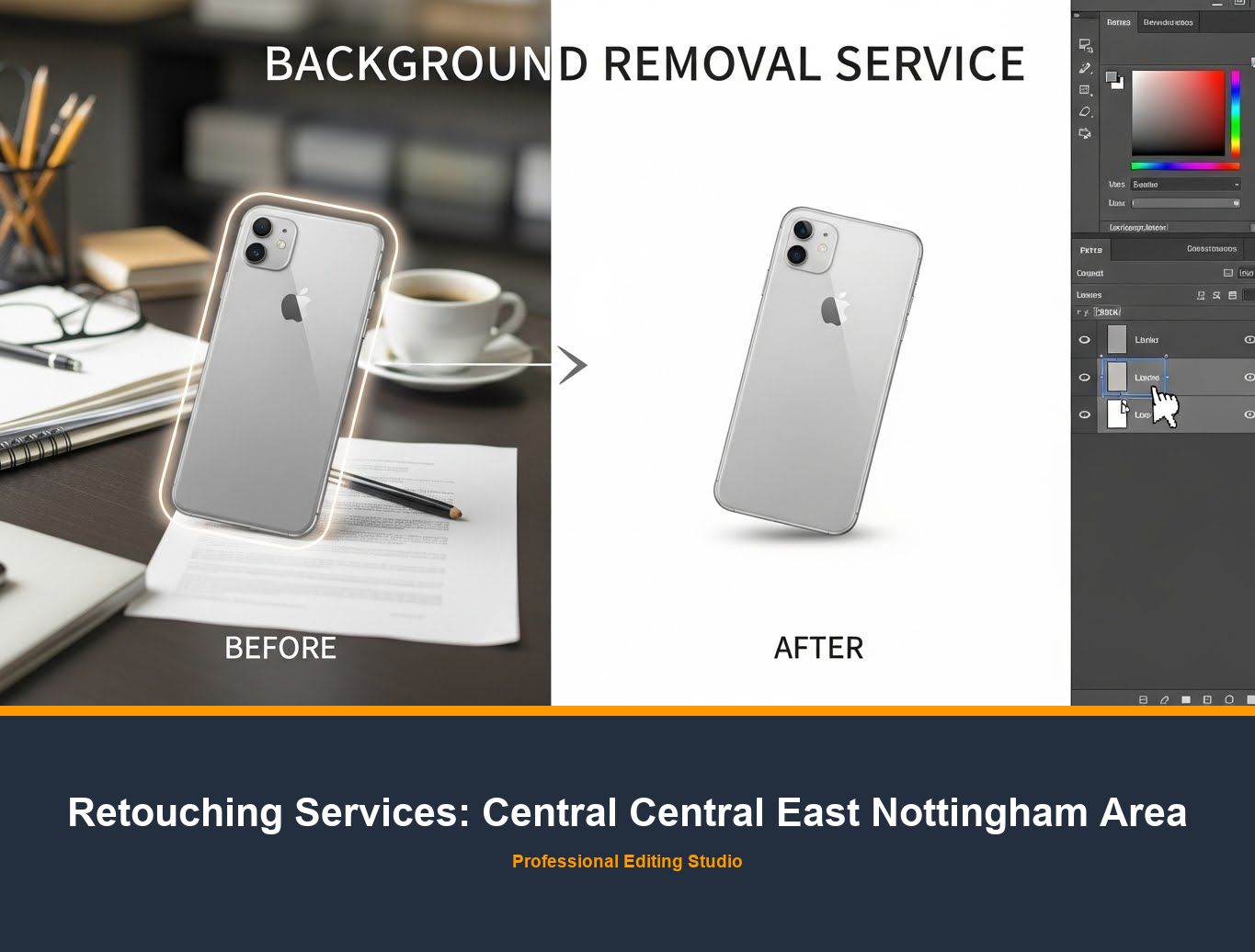 Photo Retouching Service in Central Central East Nottingham Area