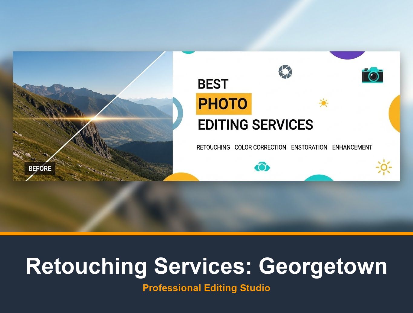 Photo Retouching Service in Georgetown
