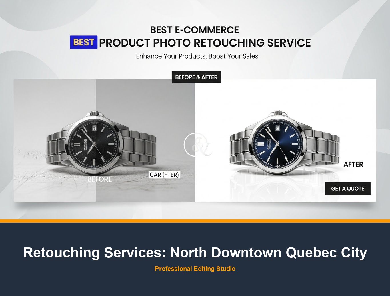 Photo Retouching Service in North Downtown Quebec City