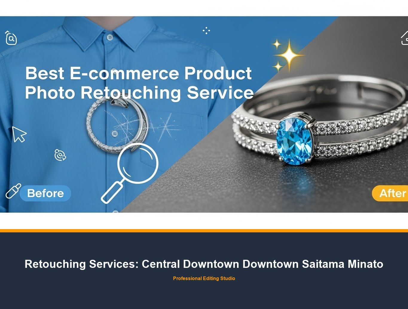 Real Estate Photo Editing in Central Downtown Downtown Saitama Minato