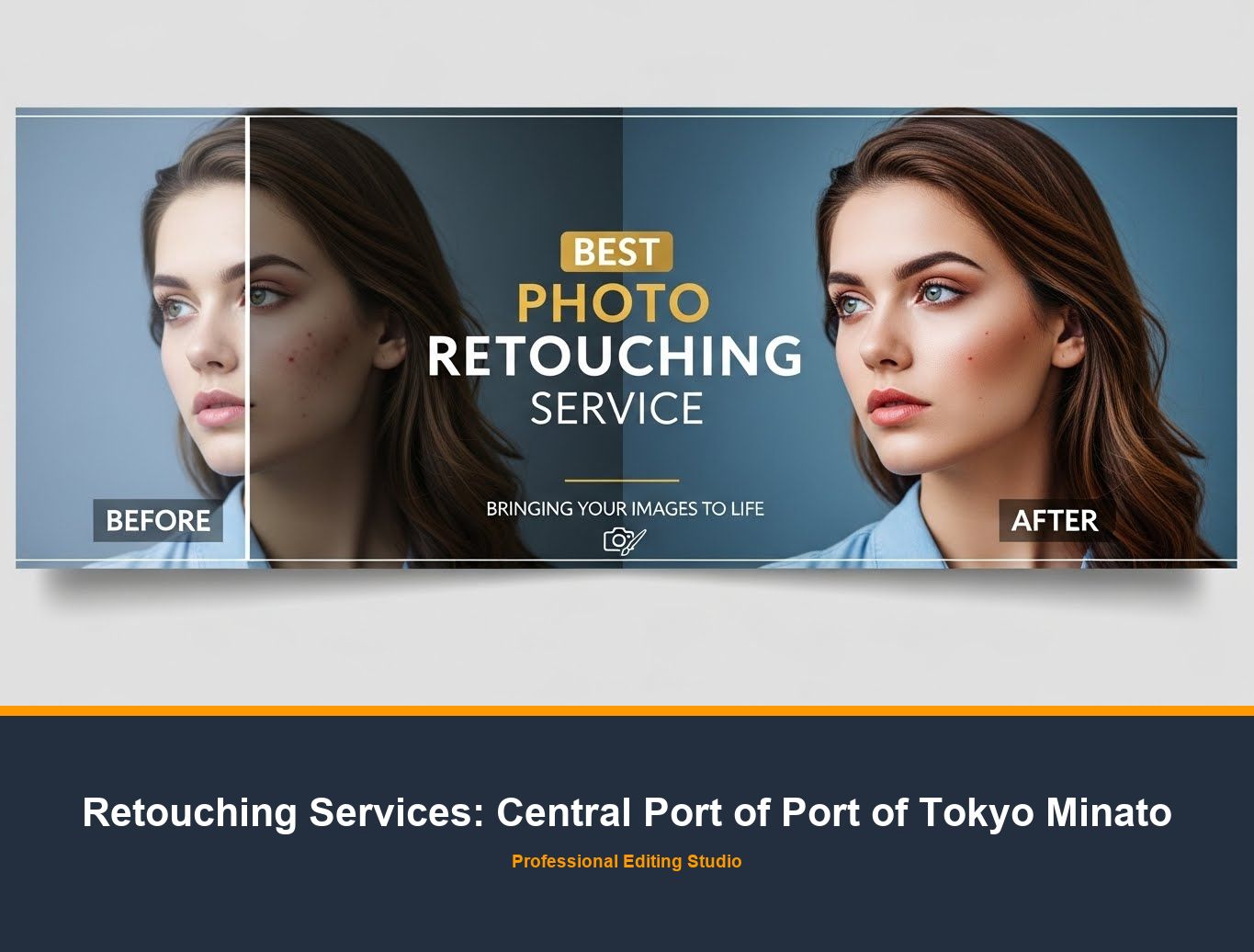 Real Estate Photo Editing in Central Port of Port of Tokyo Minato